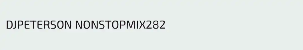 DJPETERSON NONSTOPMIX282